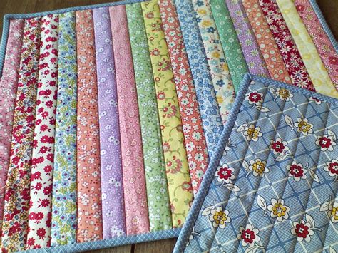 My Patchwork Quilt: SEW & QUILT-IN-0NE PLACEMATS