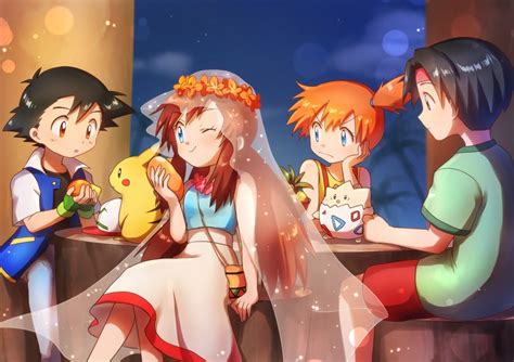 Pikachu Ash Ketchum Misty Togepi Tracey Sketchit And More