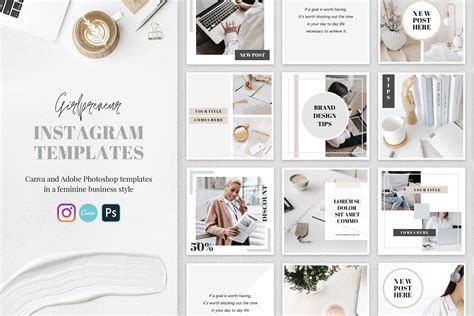 Business Canva Instagram Templates Graphic By Switzershop · Creative