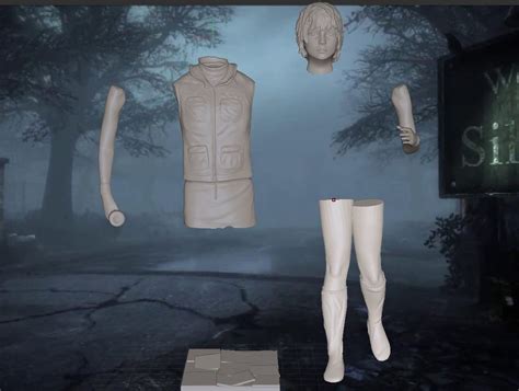 silent hill heather 3d model 3d printable cgtrader