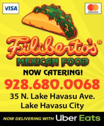 You've come to the right place! Filiberto's Mexican Food - Lake Havasu City, AZ | Mohave Local
