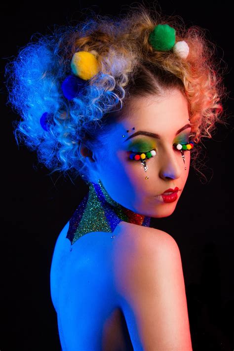 Book 6 Theatrical Portraits The White Rabbit Make Up Artist Circus Makeup Fantasy Hair