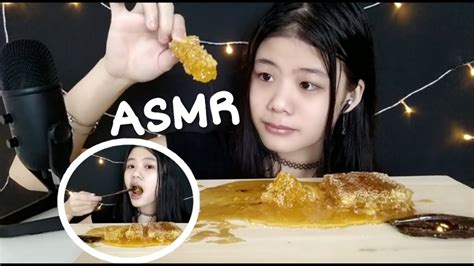 Asmr Mukbang Honeycomb Eating Sounds Youtube
