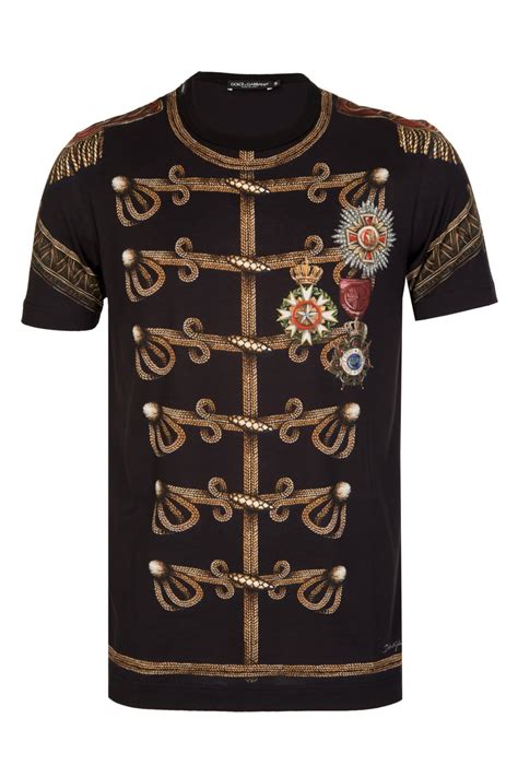 Check spelling or type a new query. Dolce & Gabbana Admiral Print T-Shirt Black