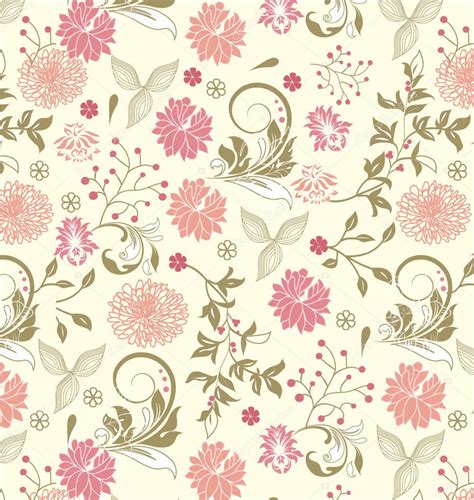 Check spelling or type a new query. Floral seamless pattern, vector design — Stock Vector ...