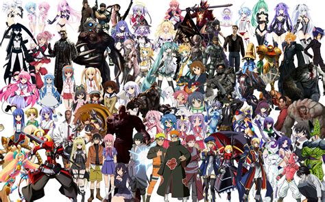 Favorite Gameanime Characters By Xxreigndarknessxx On Deviantart