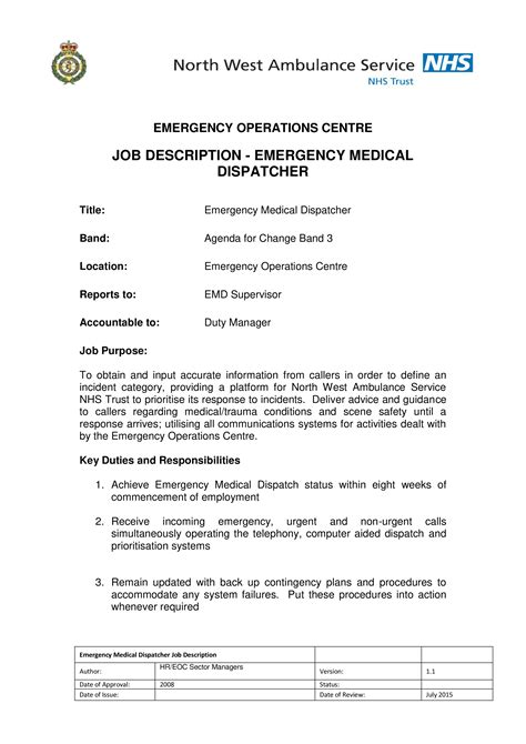 Housekeeping Dispatcher Job Description at Kristin Wright blog