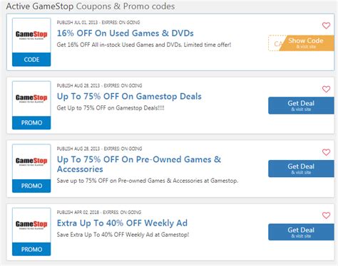 Gamestop 10 Off Coupon 5 Off Promo Code And Deals