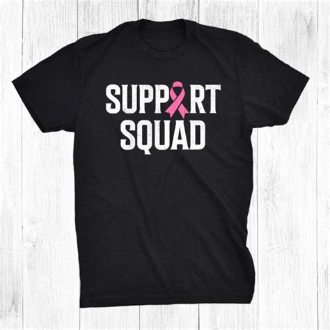 breast cancer warrior support squad breast cancer awareness shirt teeuni