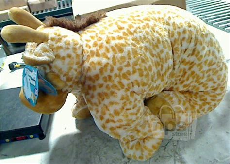 So cuddly you'll never want to put it down! Kellytoy 912482 Pillow Chum Jerry the Giraffe Jumbo 41"x30 ...