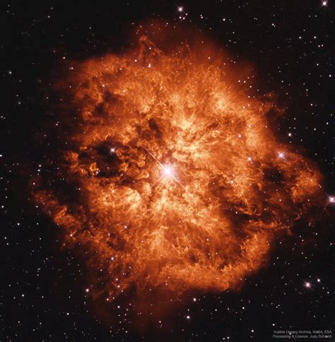 Astronomy Daily Picture For March 08 Wolf Rayet Star 124 Stellar Wind