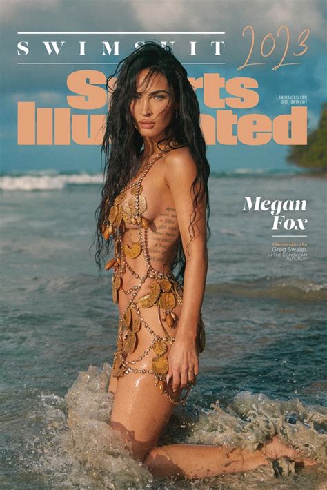 Megan Fox Covers Sports Illustrated Swimsuit Issue In Beaded Bikini