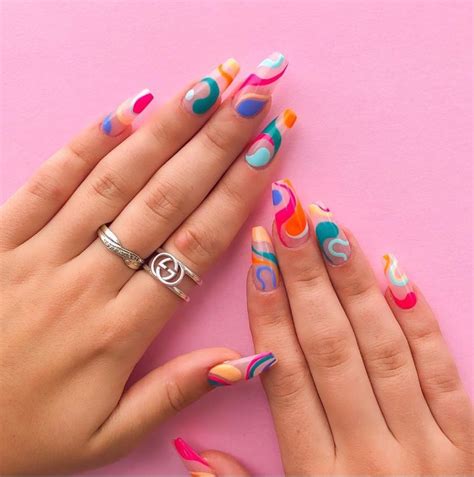 40 Pretty Pastel Nails For 2021 The Glossychic Funky Nails