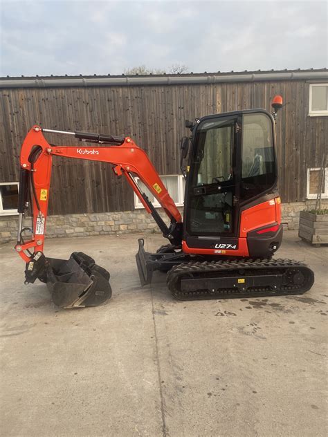 2.7 Mini Digger (Kubota U27-4) | Stockton Hire