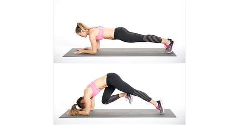Core Elbow Plank With Knee Drive Best Bodyweight Exercises