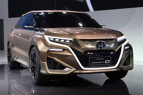 Honda Concept D 旗艦suv概念車 上海車展搶先亮相 自由電子報汽車頻道