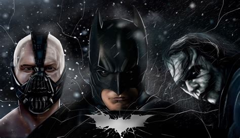 The Dark Knight Batman Joker Bane 5k Wallpaperhd Superheroes