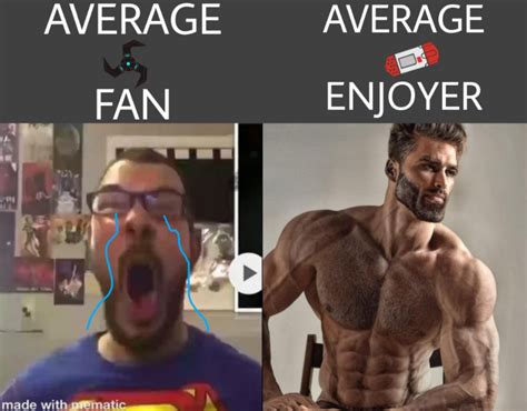 Hard To Decide Average Fan Vs Average Enjoyer Know Your Meme