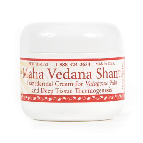 Maha Vedana Shanti Transdermal Cream Chandi Co