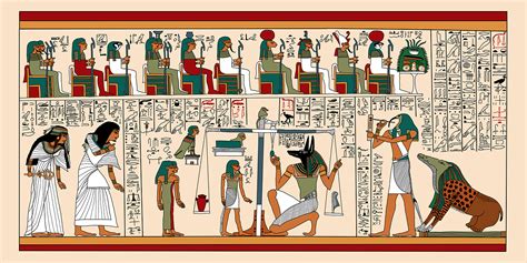 Papyrus Of Ani Ancient Egyptian Art Reproduction On Behance