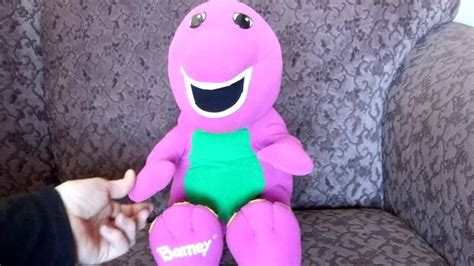 Talking Barney Purple Dinosaur Youtube