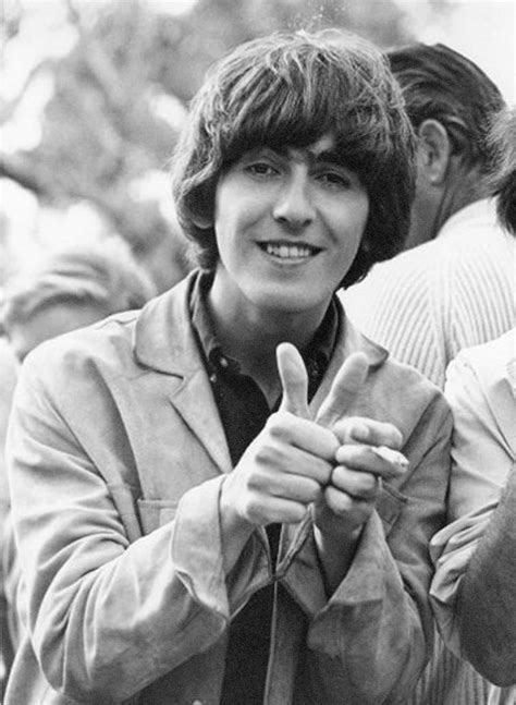 1965 George Harrison In Help Film Backstage Photo Foto Beatles