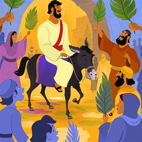 The Triumphal Entry Into Jerusalem Activities On Sunday School Zone