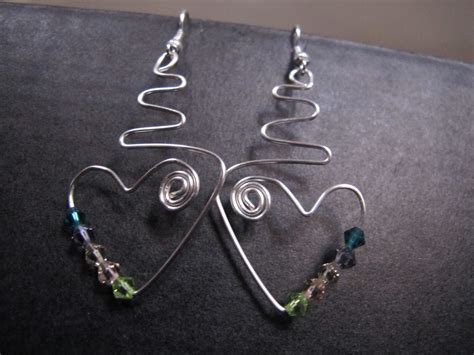Naomi S Designs Handmade Wire Jewelry Funky Silver Wire Wrapped