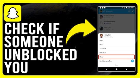 How To Check If Someone Unblocked You On Snapchat Step By Step Youtube