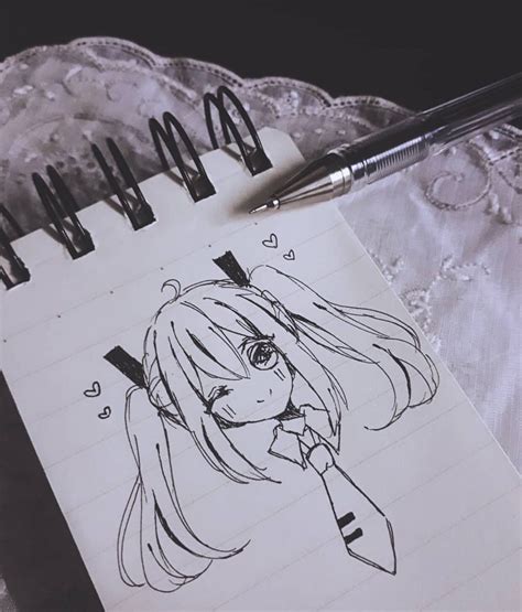 How To Draw Anime With Pen At Drawing Tutorials