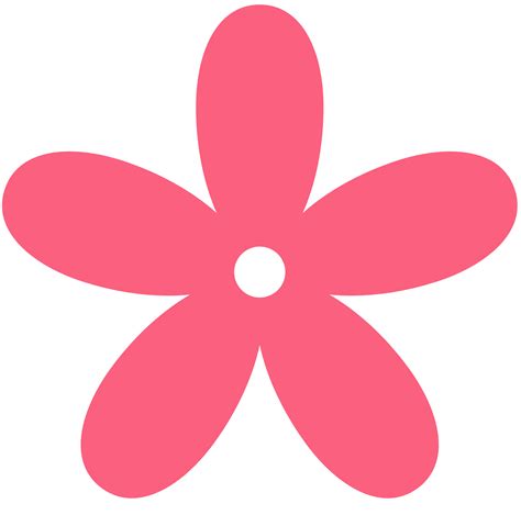 Light Pink Cartoon Flower Clipart Best