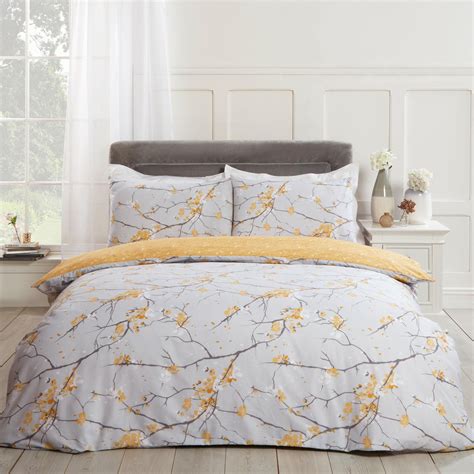 Dreamscene Spring Blossoms Duvet Cover With Pillowcases Bedding Set