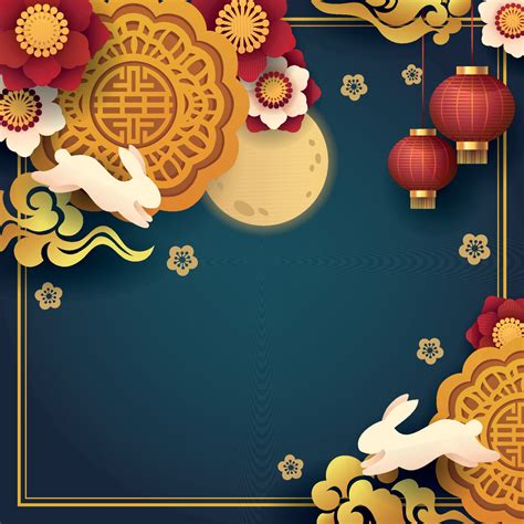 Mid Autumn Festival Vector Art Icons And Graphics For Free Download