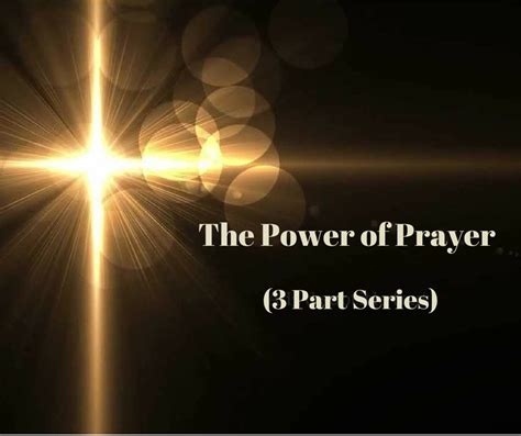 The Power Of Prayer Part 1 Twiford Ministries