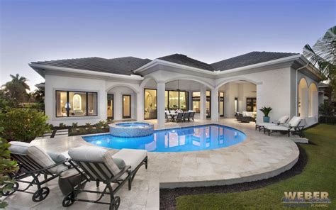 Mediterranean style homes usually have stucco or plaster exteriors with shallow red tile roofs that create shady overhangs. Mediterranean House Plan: Coastal Contemporary Style Home ...