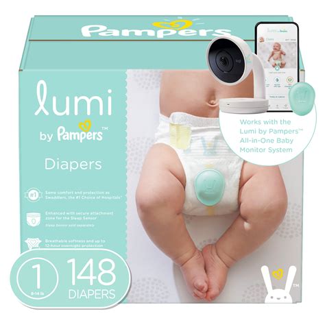 Lumi By Pampers Newborn Diapers Size 1 148 Count