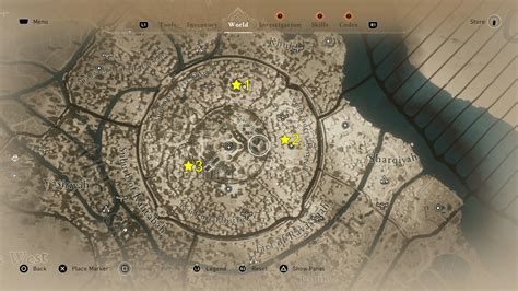 Round City Gear Chest Locations Assassin S Creed Mirage
