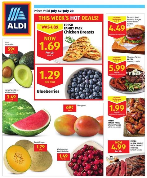 Aldi Us Weekly Ads And Special Buys From July 14