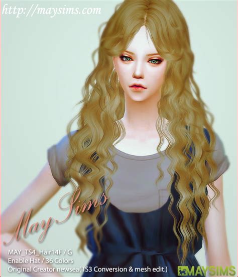 Hair 14g Newsea At May Sims Sims 4 Updates