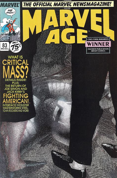 Read Online Marvel Age Comic Issue 83