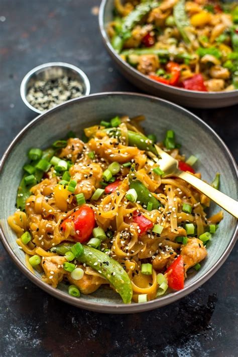 It has been a favorite of mine for as long as i can add second coating by either dipping in the marinade again or mix an egg in a separate bowl to dip then. Instant Pot Honey Sesame Chicken Noodle Bowls - The Girl ...