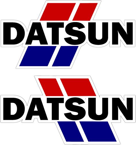 Datsun Racing Speed Vintage Retro Vinyl Decal Sticker Logo Truck Car