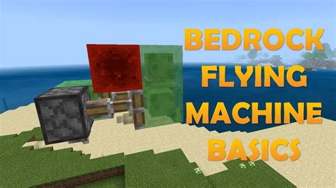 Minecraft Bedrock Flying Machines Youtube