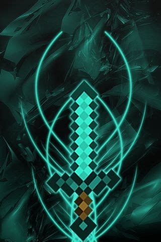 Diamond sword render 1 (i.imgur.com). Minecraft wallpaper, Diamond Sword … | Minecraft, Ideen ...