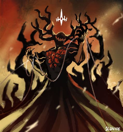 Scarlet King Scp Dark Fantasy Art Demon Art