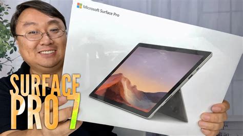 Microsoft Surface Pro 7 Unboxing