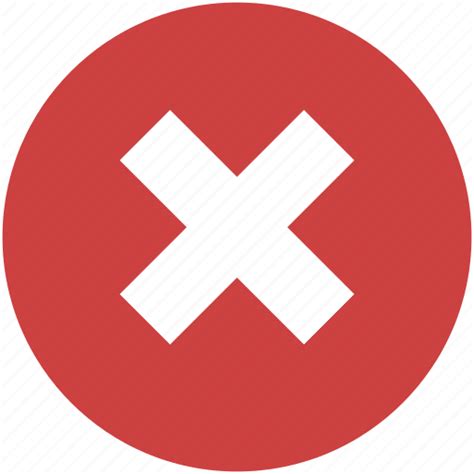 Cancel Circle Close Delete Dismiss Red Remove Icon Icon