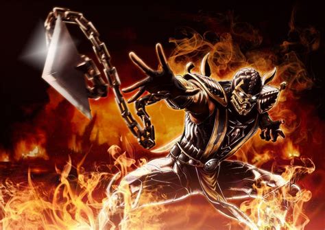 Death Battle Arena Scorpion By Madnessabe On Deviantart