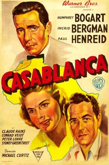 Max es asignado a la casa blanca mientras que butch, el perro del servicio secreto, está de baja por maternidad. Casablanca (1942)
