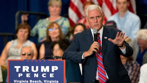 They May Be On Same Ticket But Pence Rallies Much Different Than Trumps